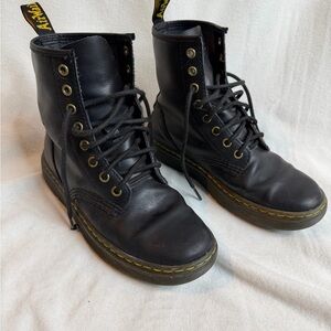 Dr. Martens Black Combat Boots